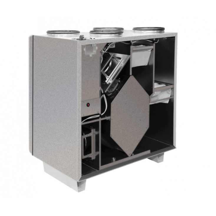Приточно-вытяжная установка Shuft UniMAX-P 850 VER EC Приточно-вытяжная установка Shuft UniMAX-P 850 VER EC